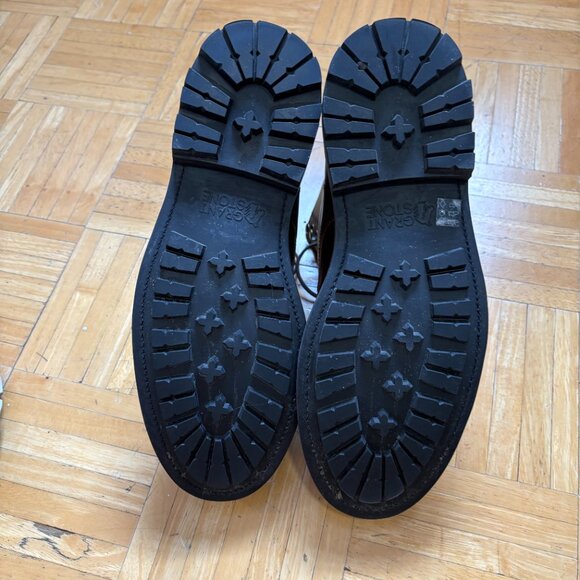 WORN ONCE Grant Stone Shoes - Brass Boot Crimson Chromexcel - - Picture 10 of 12